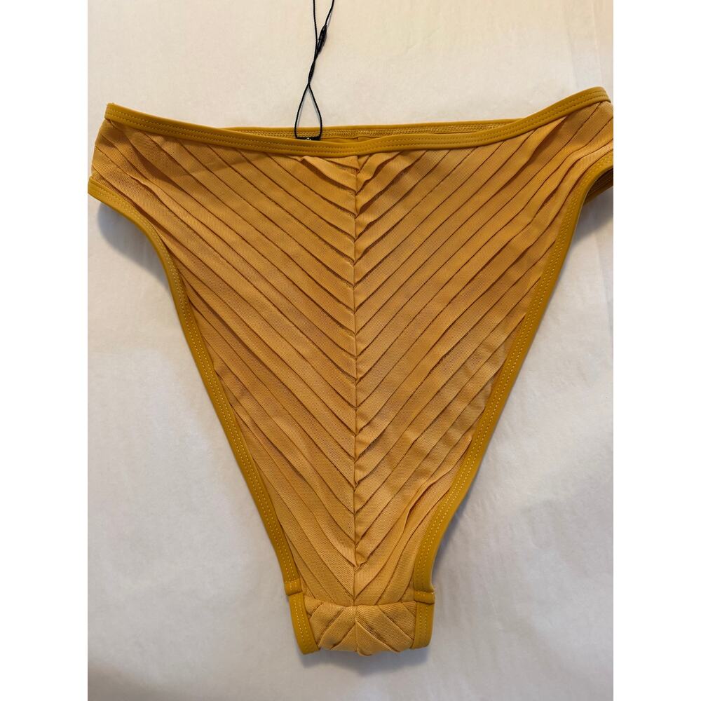 Andrea Iyamah Mustard Pura Bikini Bottom S NWT - Picture 7 of 7